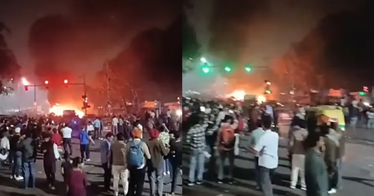 লাল কেল্লায় বিস্ফোরণ